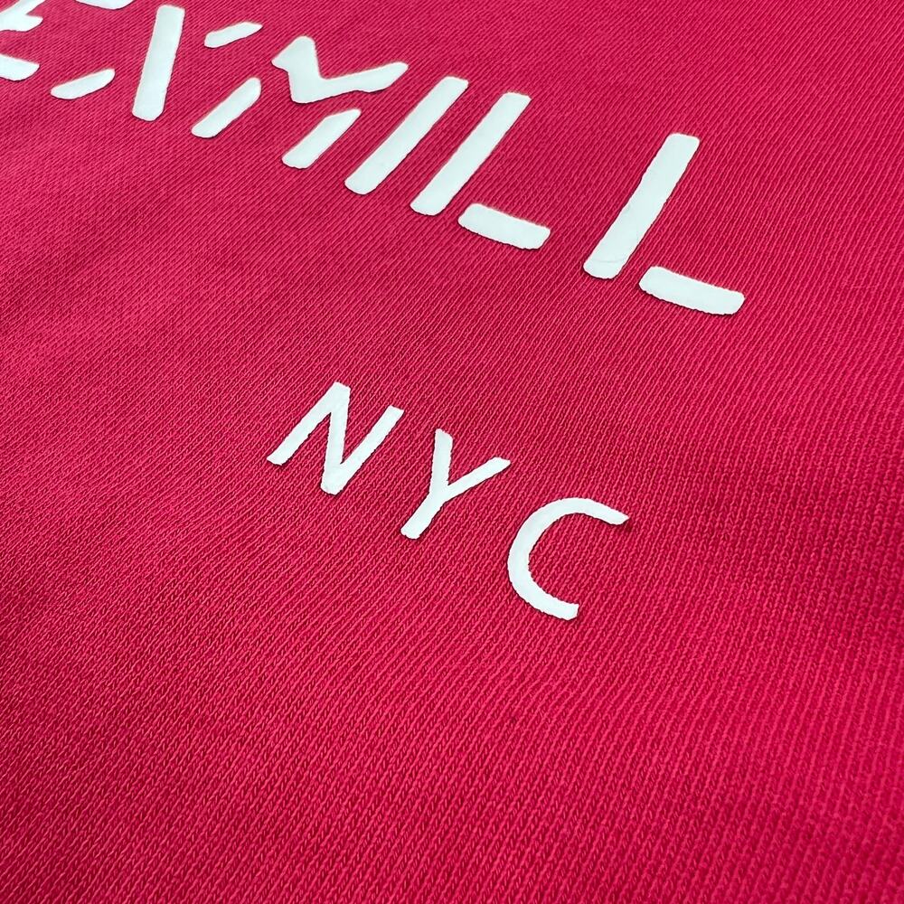 Alex Mill Logo Crew Neck sweatshirt in red - Picture 5 of 8